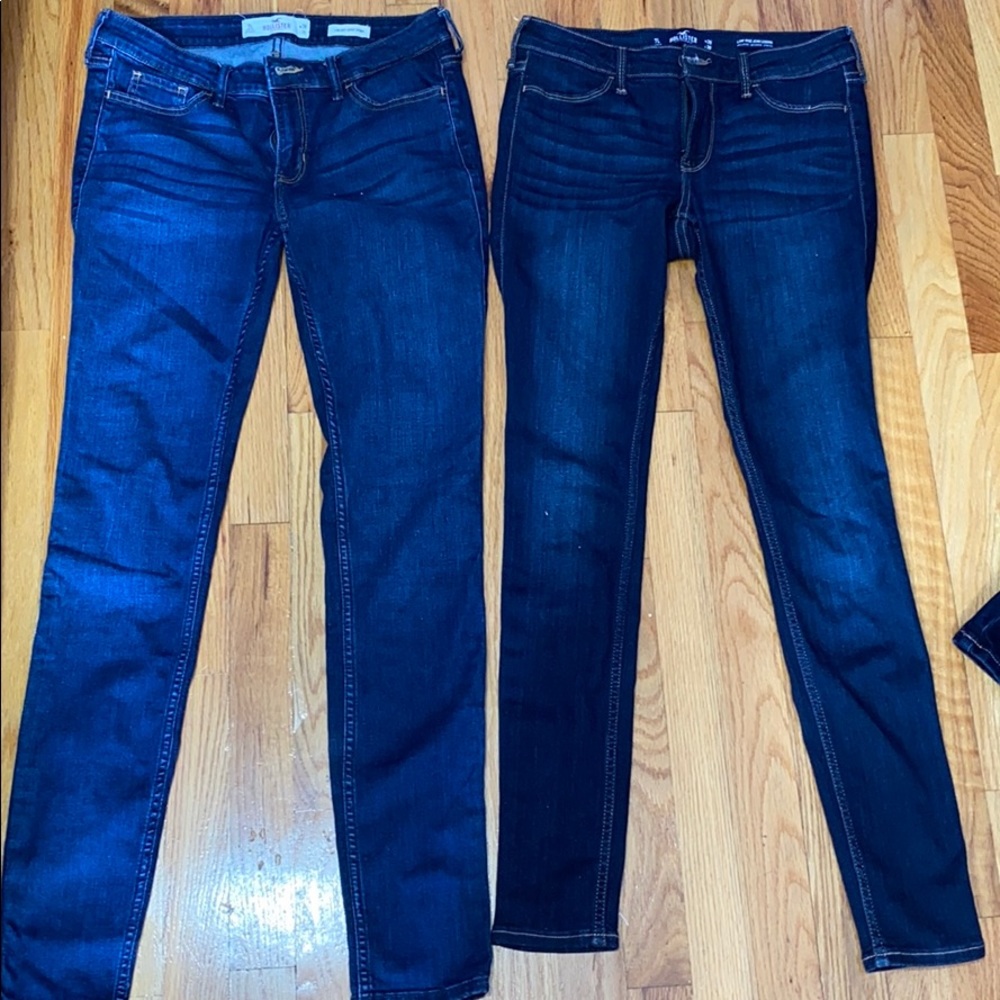 DARK WASH HOLLISTER JEAN & JEAN LEGGING